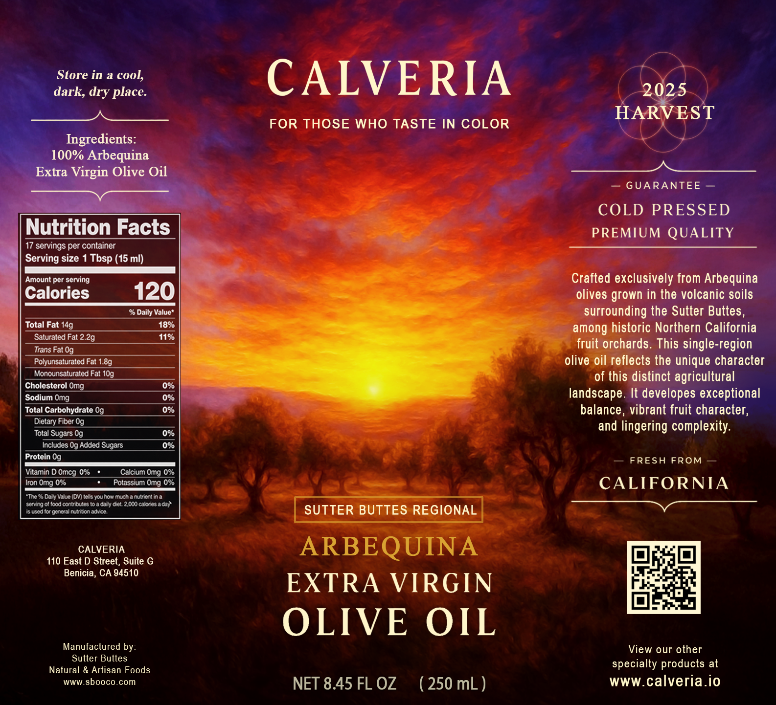 Single Region Arbequina - Inaugural Release